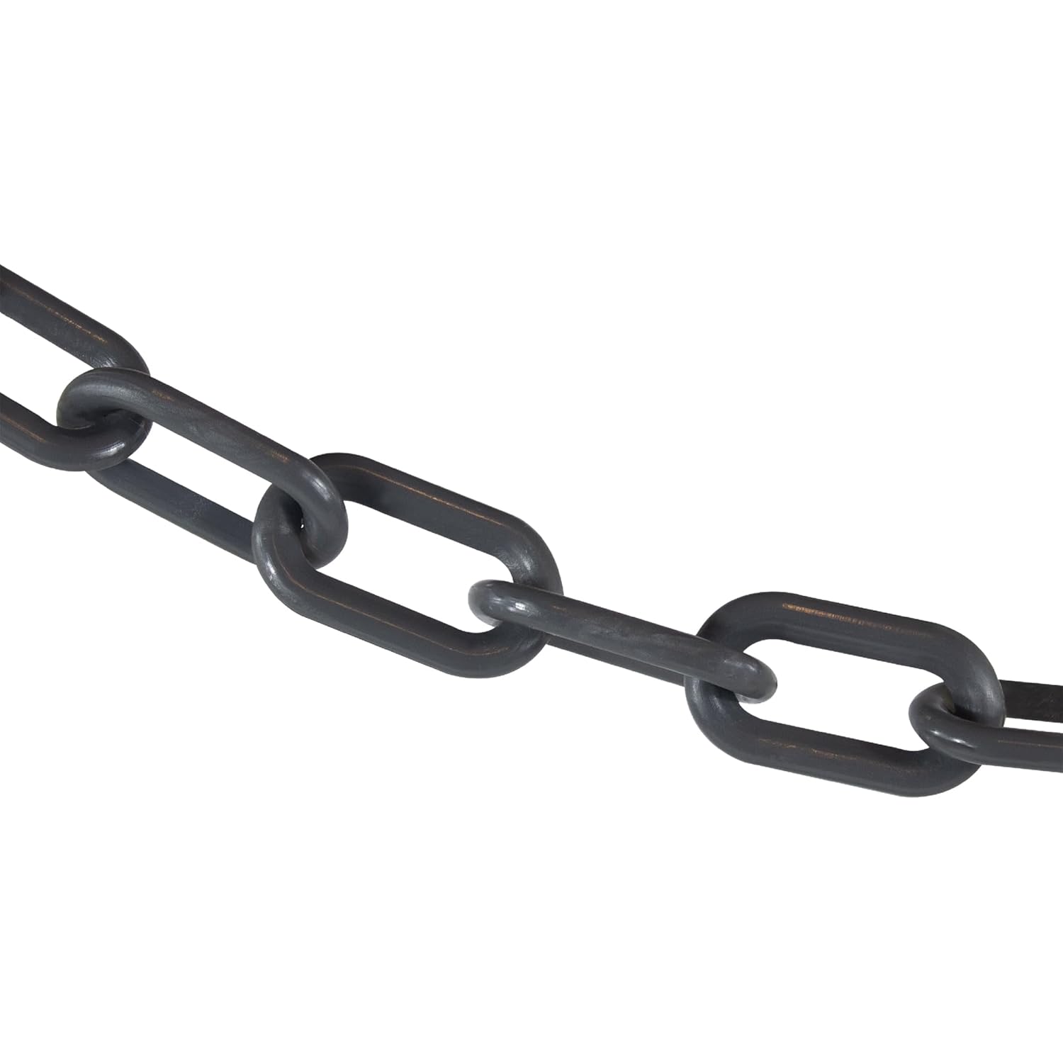 Mr. Chain Plastic Barrier Chain, Slate Gray, 2-Inch Link Diameter, 50-Foot Length (50057-50)