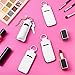 Sublimation Lipstick Holder Keychain Blank Neoprene Lipstick Keychain Holder, White, 10 x 4 cm/ 3.94 x 1.57 inches