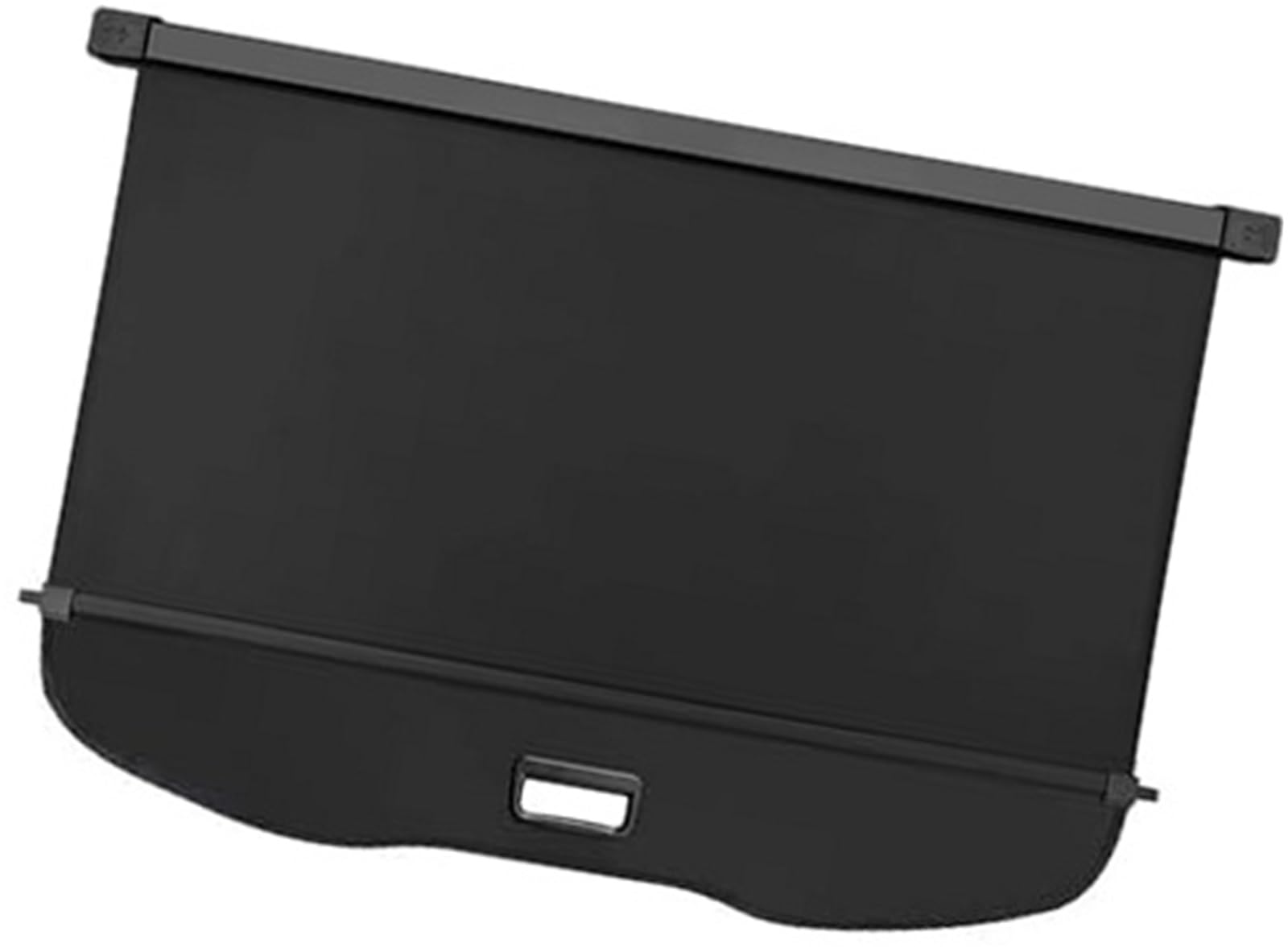 Fhjwqronte Black Canvas Rear Storage Fixing Frame Car Parcel Shelf, For Kadjar 2015-2020 Retractable Trunk Cargo Cover Rack Anti-Peeping Shield Privacy(Black Canvas)