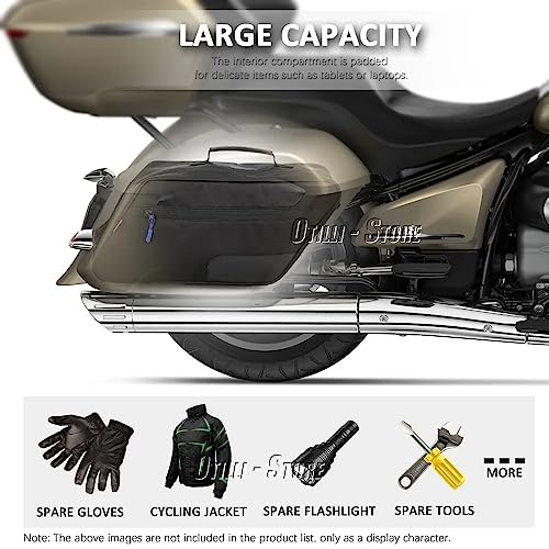 Bolsa interna para alforjas BMW K1600B y R18, par negra miniatura 6