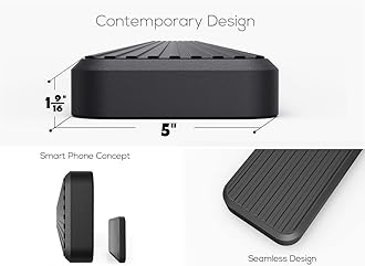 APS (Black 5in) Stainless Steel Running Boards Compatible with Jeep Grand Cherokee 2011-2021 (Include 22 WK)(Exclude Limited X & High Altitude & Summit & SRT & SRT8 & Trackhawk & Trailhawk)