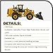 Diecast Masters 1:50 Scale Caterpillar 950M Wheel Loader | High Line Series Cat Trucks & Construction Equipment Model 85914