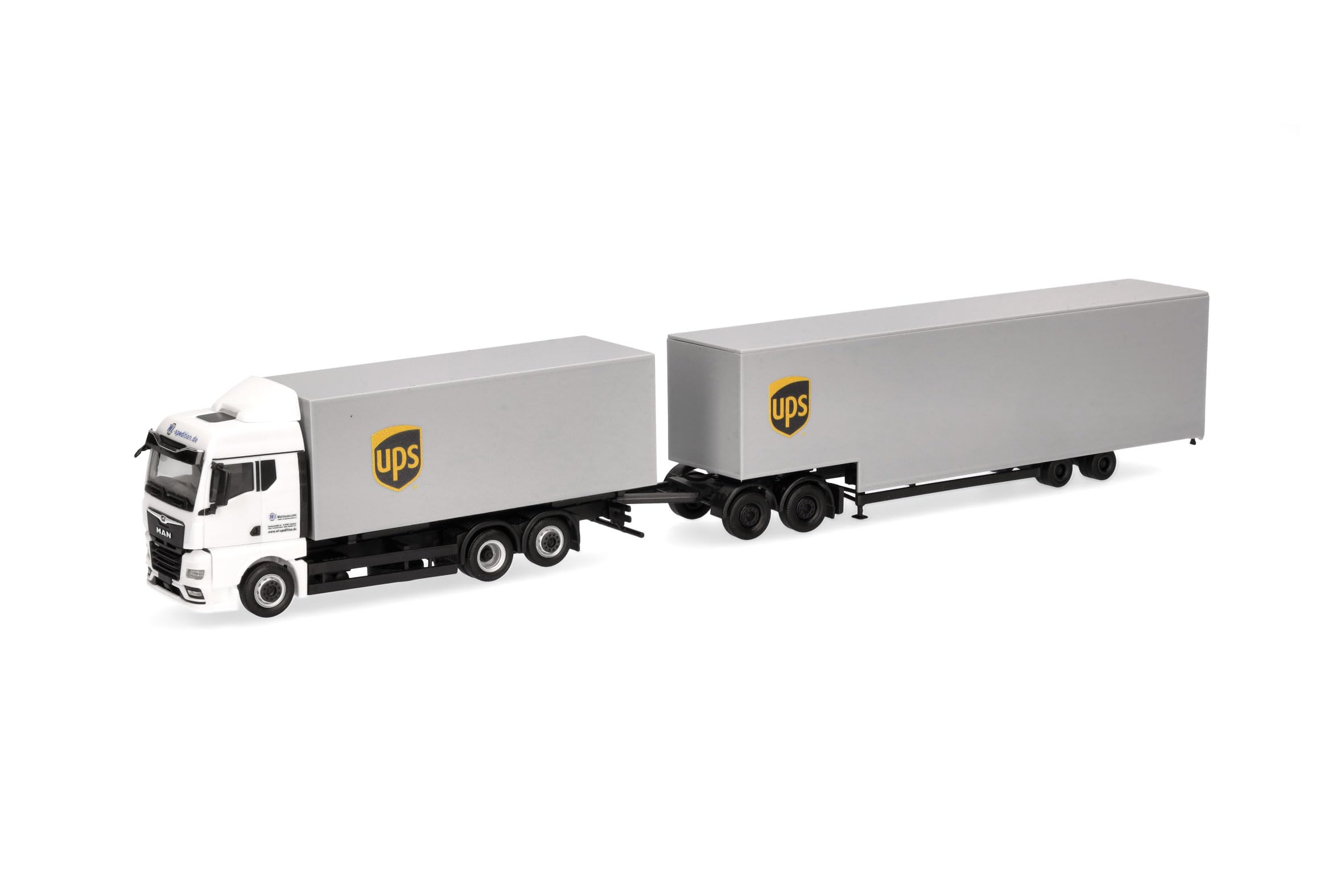 HERPA - Camion avec remorque 3 essieux SCHEUFLER - MAN TGX 4x2 - 1/87