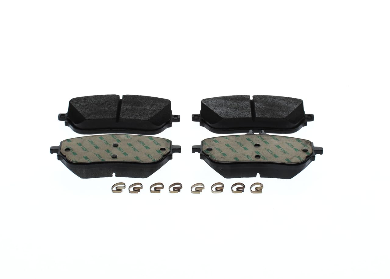 Bosch BP2516 Plaquettes de frein - certification ECE-R90-1 jeu de 4 plaquettes | Compatible avec: MERCEDES-BENZ A-CLASS, A-CLASS Stufenheck, B-CLASS Sports Tourer, CLA, CLA Shooting Brake, GLA, GLB