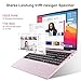 NIMO 15.6" Laptop FHD Computer - Rosegold: 16GB RAM, 1TB SSD, Win 11 Home, Intel N100 bis 3,4GHz, Fingerabdruck, 65W PD, Hintergrundbeleuchtete Tastatur, Leicht & Stylisch Notebook