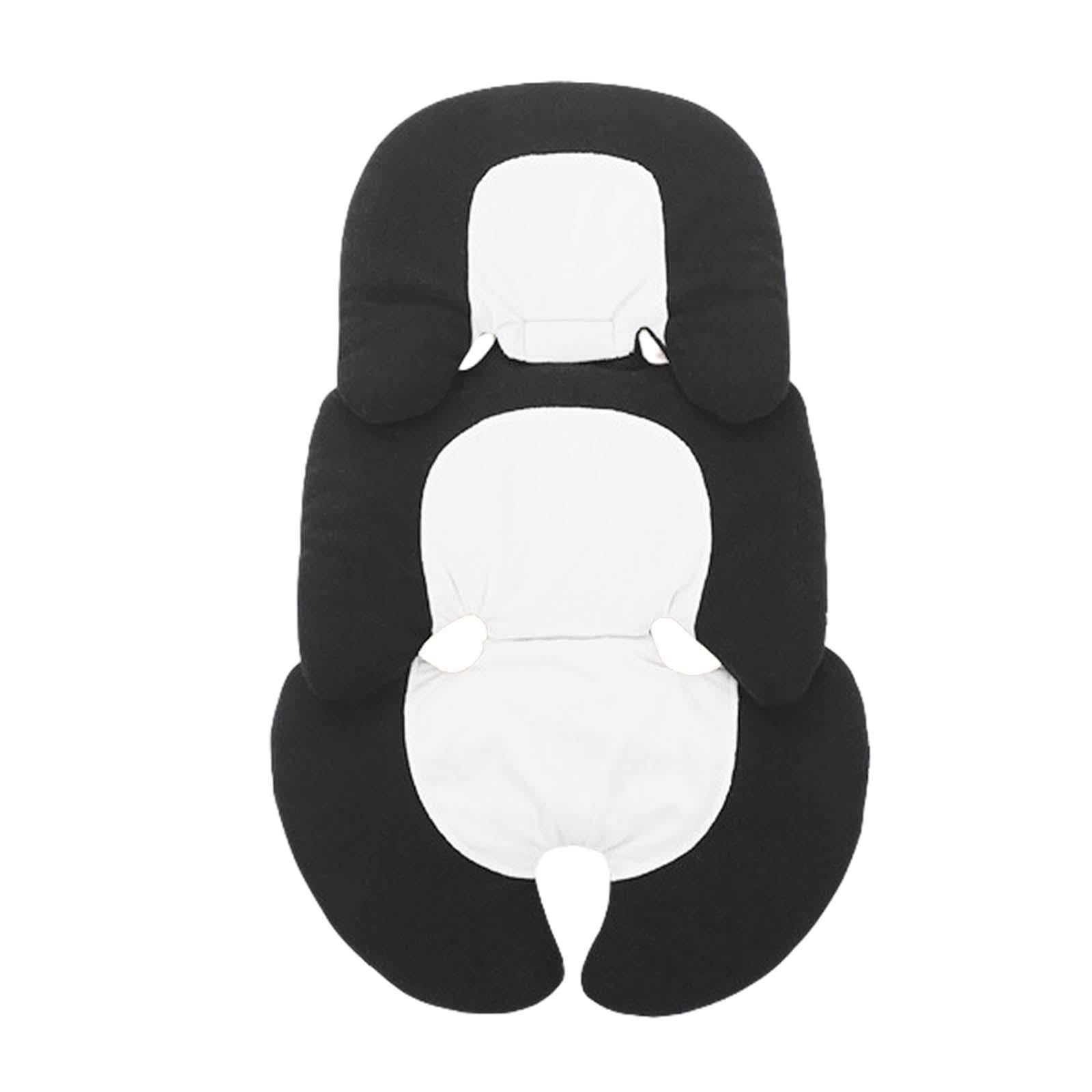 ILSMYSUTRA Baby Stroller Cushion Stroller Mat Seat Pads Cart Mat for Pram Stroller Car Black White-image-45