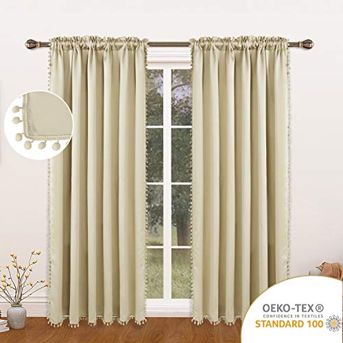 Lordtex BC-POM-5295-CREAM Pom Blackout Curtains thumb #8