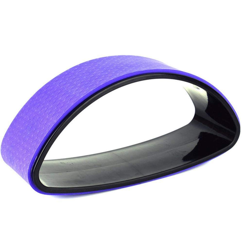 anillo de yoga, Rodillo circular de pilates media caña, herramienta for entrenar la espalda, moldear cintura, aro, adelgazamiento, yoga, fitness, cuidado personal