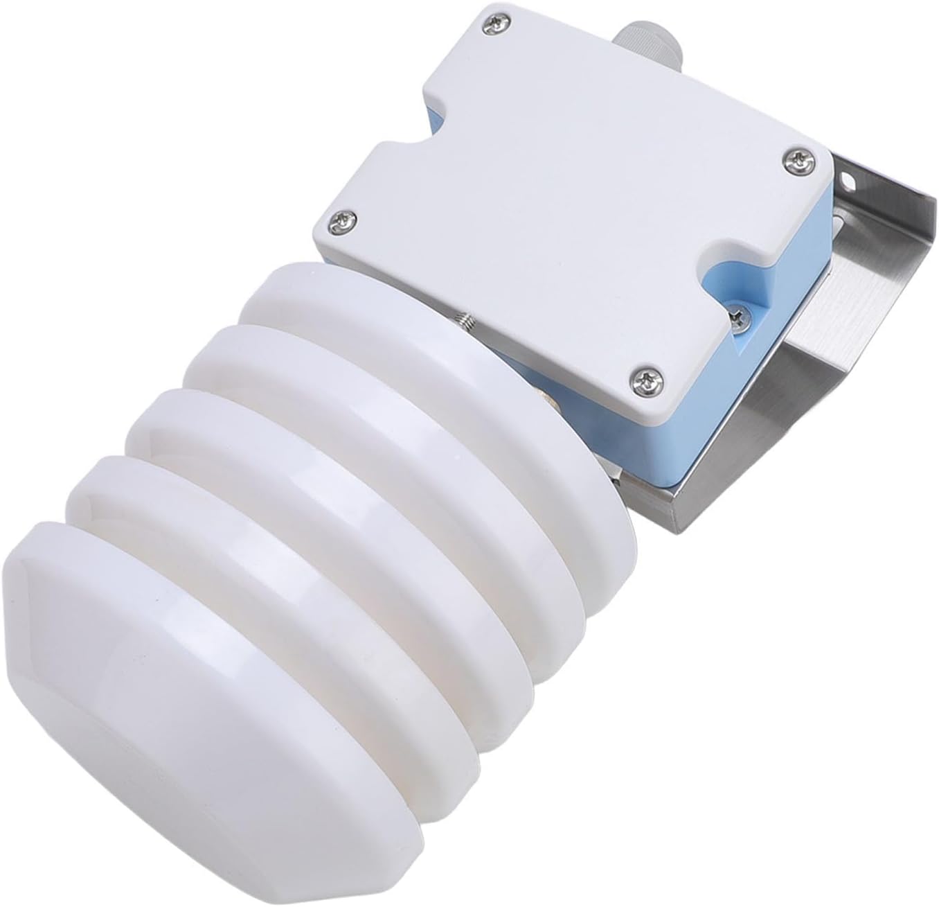 Temperature Humidity Sensor, IP65 Rated, Outdoor Transmitter with 4-20mA Output for Agricultural Monitoring and Weather Tracking