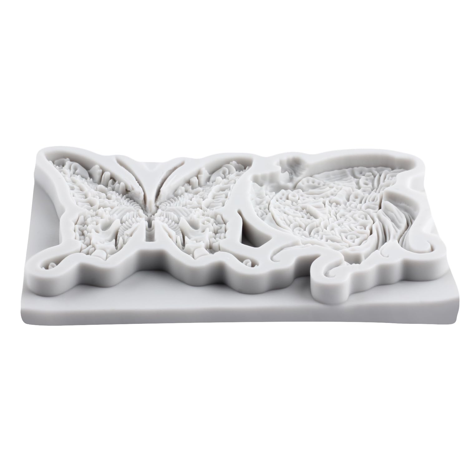 MINFEIDMS Butterfly Fondant Moulds Butterfly Fairy Silicone Mould Flower Fairy Candy Mould for Cake Decoration Cupcake Topper Chocolate Sugar Craft Gum Paste Polymer Clay - Image 4