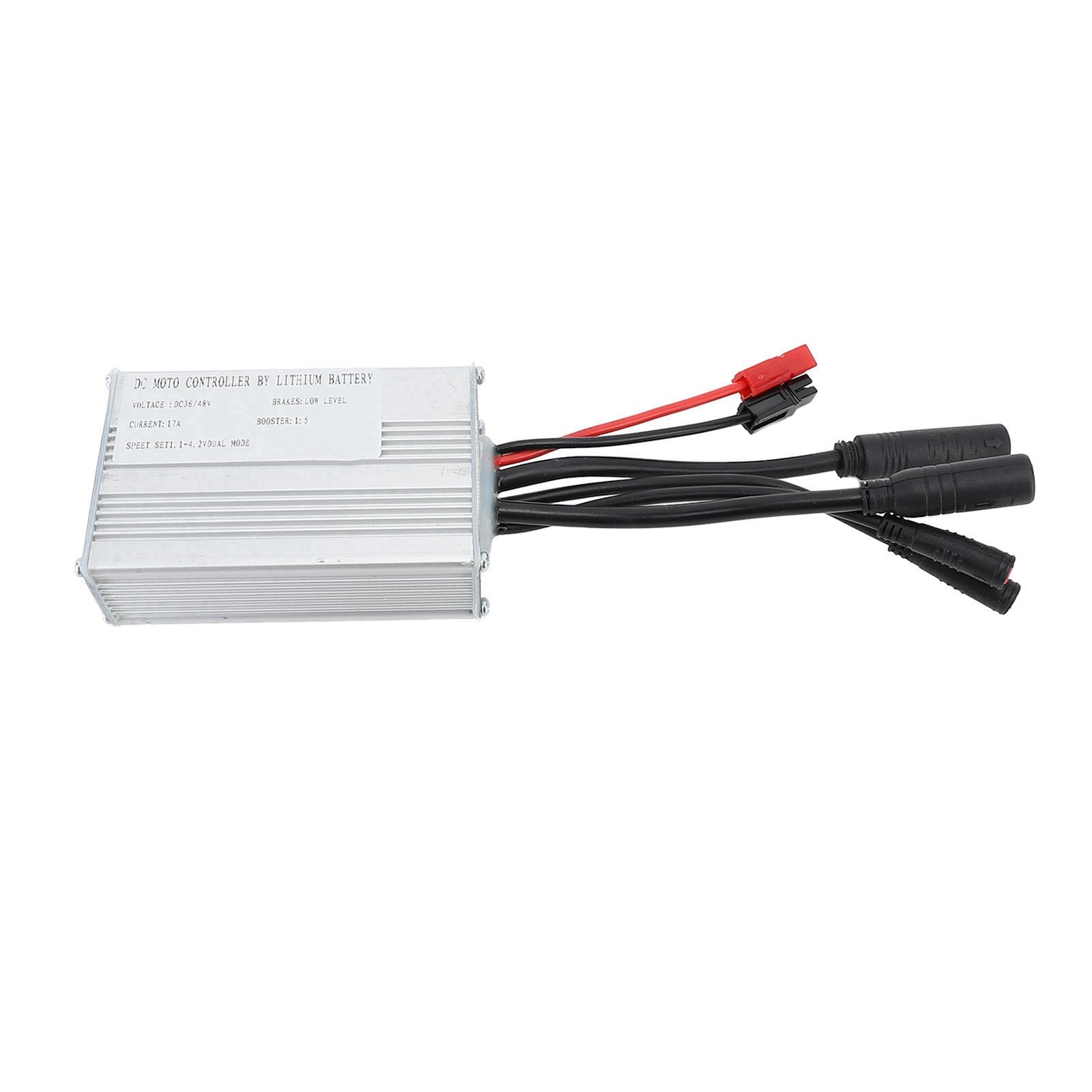 Controller del Motore della Bici Elettrica 17A Controller Senza Spazzole per Motori da 350W DC 36V 48 V con Cavo Leggero