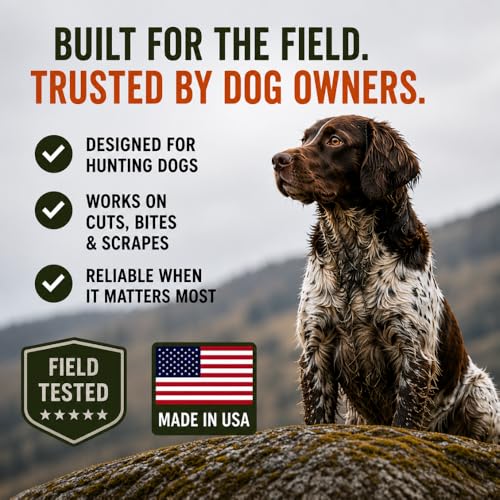 Image of Healthy Ponds Dr. Connie's Natural Solutions Wound Repair & Care for Sporting Dogs | Veterinarian Formulated Skin Care Solution | Promotes & Enhances Skin Healing