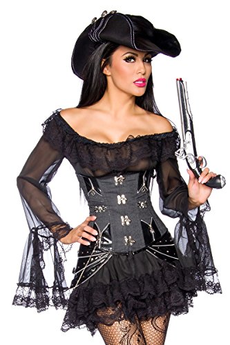 Preisvergleich Produktbild Piratenkleid / Long-Bluse, Größe:XL