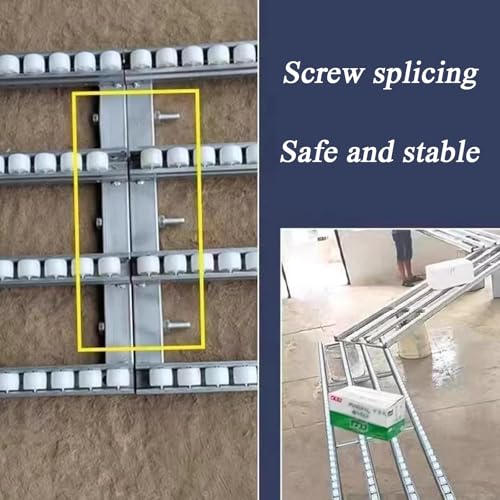 Leichte Rollenbahn für effiziente Materialhandhabung bei Lagerlieferung und Industrieverpackung