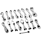 CableMod C-Series ModMesh Cable Kit for Corsair AXi/HXi/RM (Yellow Label) - White [CM-CSI-FKIT-NKW-R]