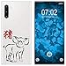 Produktbild PhoneNatic Case kompatibel mit Samsung Galaxy Note 10 Silikon-Hülle Tierkreis Chinesisch M12