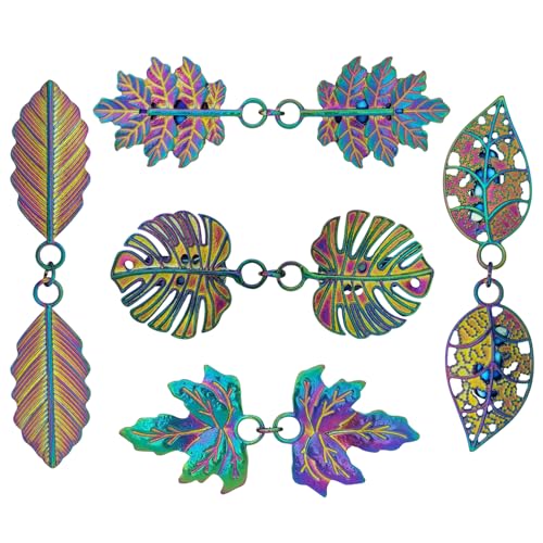 Image of CLINTT Exquisite Retro Sweater Twirl Clips, Cape Cloak Fasteners for Dresses, Stylish Cardigan Clips