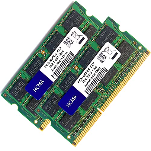 yAmazon.co.jp z HCMA RAM ݊݃ AbvO[h8GBLbg(4gbx2) ddr3-1066Mhz pc3-8500 for your Apple iMacMacbook Pro mF ۏ