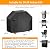 Aoretic Grill Cover, 58inch BBQ Gas Grill Cover, Waterproof,Anti-UV Material with Hook-and-Loop and Adjustable Rope for Weber Char-Broil Monument, Brinkmann Dyna-glo Nexgrill Megamaster MASTERCOOK