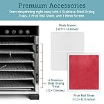 Cosori Food Dehydrator Accessories, Stainless Steel Sheets, CP267-FD Only - Image 5