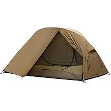 Tomount Tent Ultralight 1-2 Person Nylon Camping Tent Small Pack Size 4 Season Waterproof & Windproof Compact Dome Tent for Hiking, Hiking, Camping, Outdoor