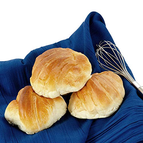 Oakias Flour Sack Towels 12 Pack Blue – Dish Towels 28 X 28 Inches – Cotton Tea Towels – Lightweight, Durable & Highly Absorbent – Machine Washable #TOP4