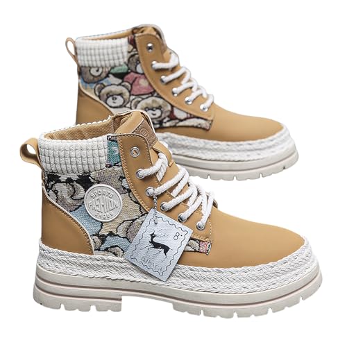 Men's High-top Boots with Non-Slip Soles for Outdoor Walking in Any Season