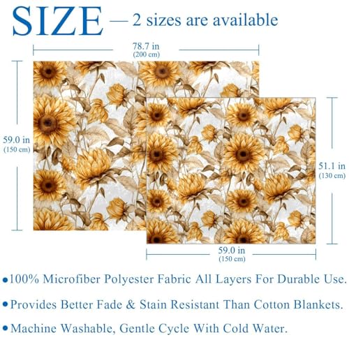 Couverture polaire microfibre légère 150x200 pour lit, canapé et voyage
