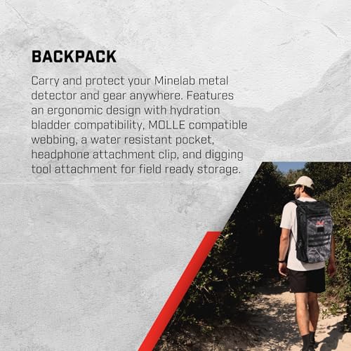 Image of MINELAB Vanquish 560 Pro Pack Bundle, Includes Metal Detector, Two Coils, Wireless Ear Buds, and Backpack