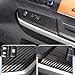 LLKUANG for Toyota Tundra 2014-2021 ABS Plastic Window Switch Button Covers Power Window Switch Button Stickers Car Accessories[Not fit Double Cab Model!](Carbon Fiber Style)