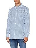 Tommy Jeans Herren TJM Poplin Gingham Shirt Hemd, Audacious Blue Check, L
