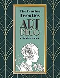 art deco elephant lamp  The Roaring Twenties Art Deco Coloring Book