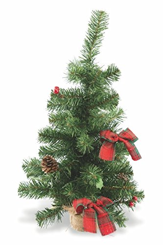 Galileo Casa Juta Christmas Tree, PVC, Green, 10x60 cm