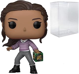 POP Marvel: Spider-Man: No Way Home - MJ with Box Funko Vinyl Figure (Bundled with Compatible Box Protector Case), Multicolor, 3.75 inches