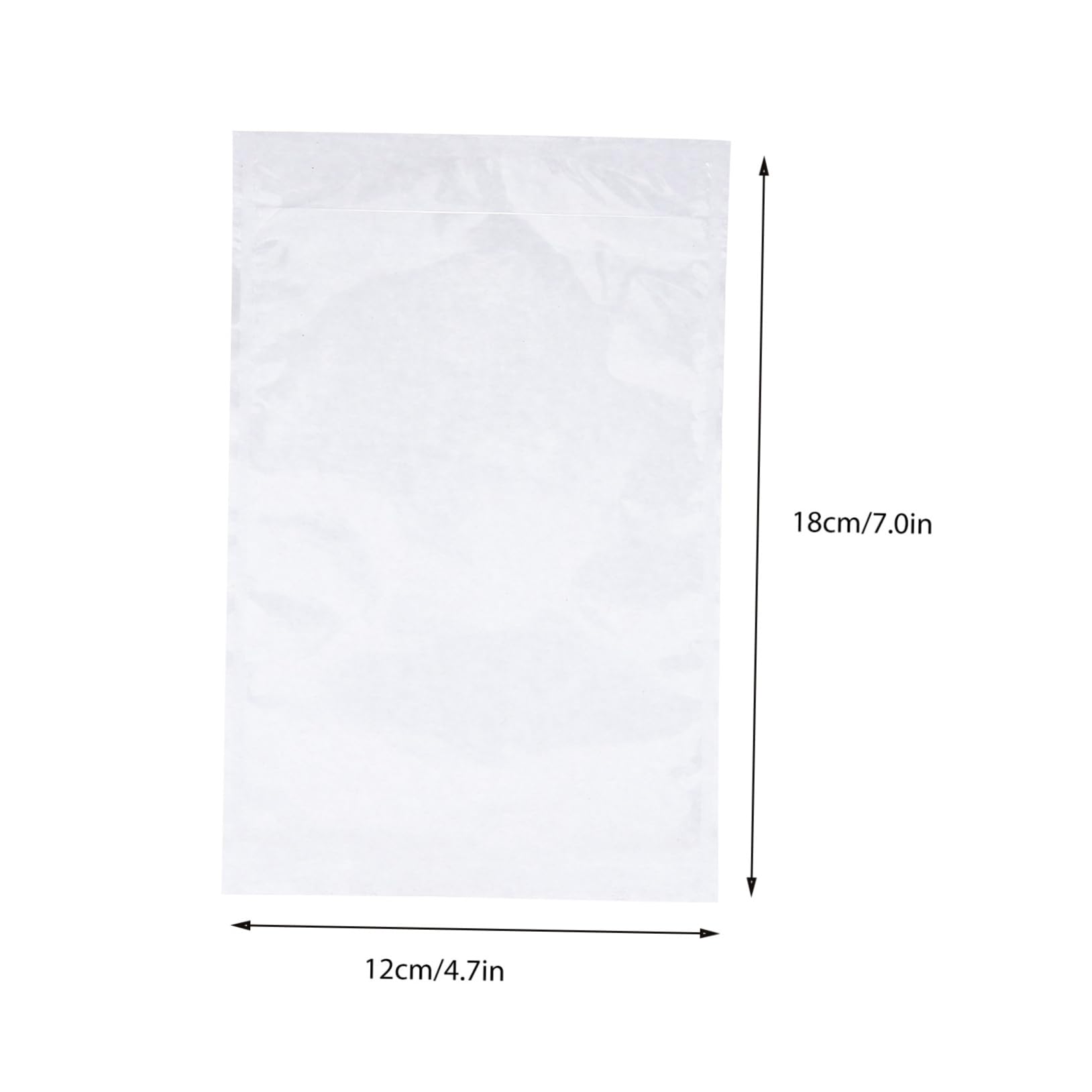 Angoily 100pcs Adhesive Shipping Label Pouches Pe for Packing List Envelopes Sleeves Tape Easy to Use