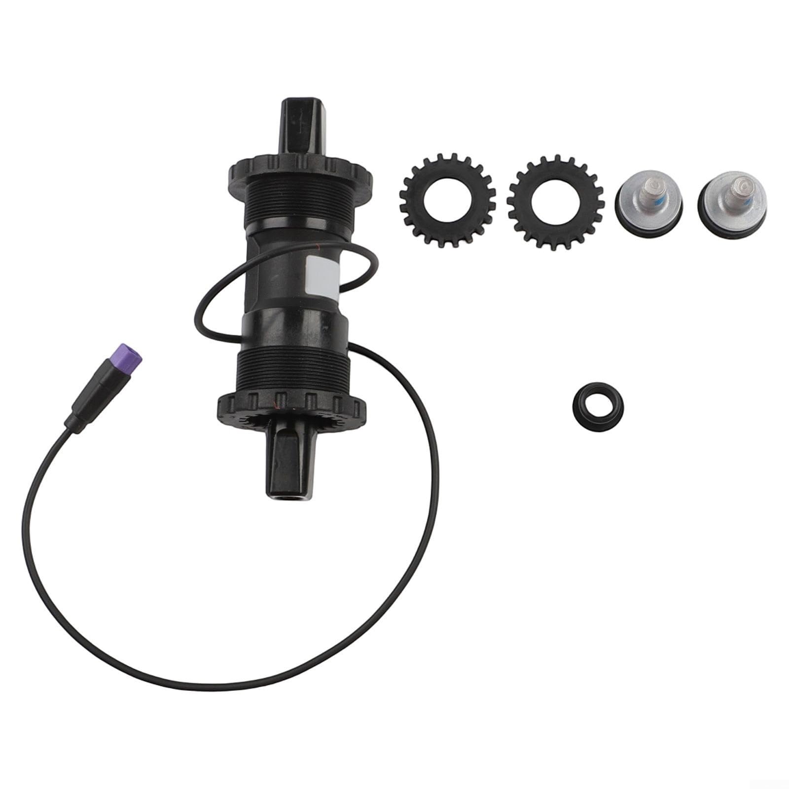 Drehmomentsensor für Bafang M400 Mittelmotor, 68-70mm Tretlager, 6-Pin Stecker, PAS Ersatzteil für E-Bike Umbau, Schwarz