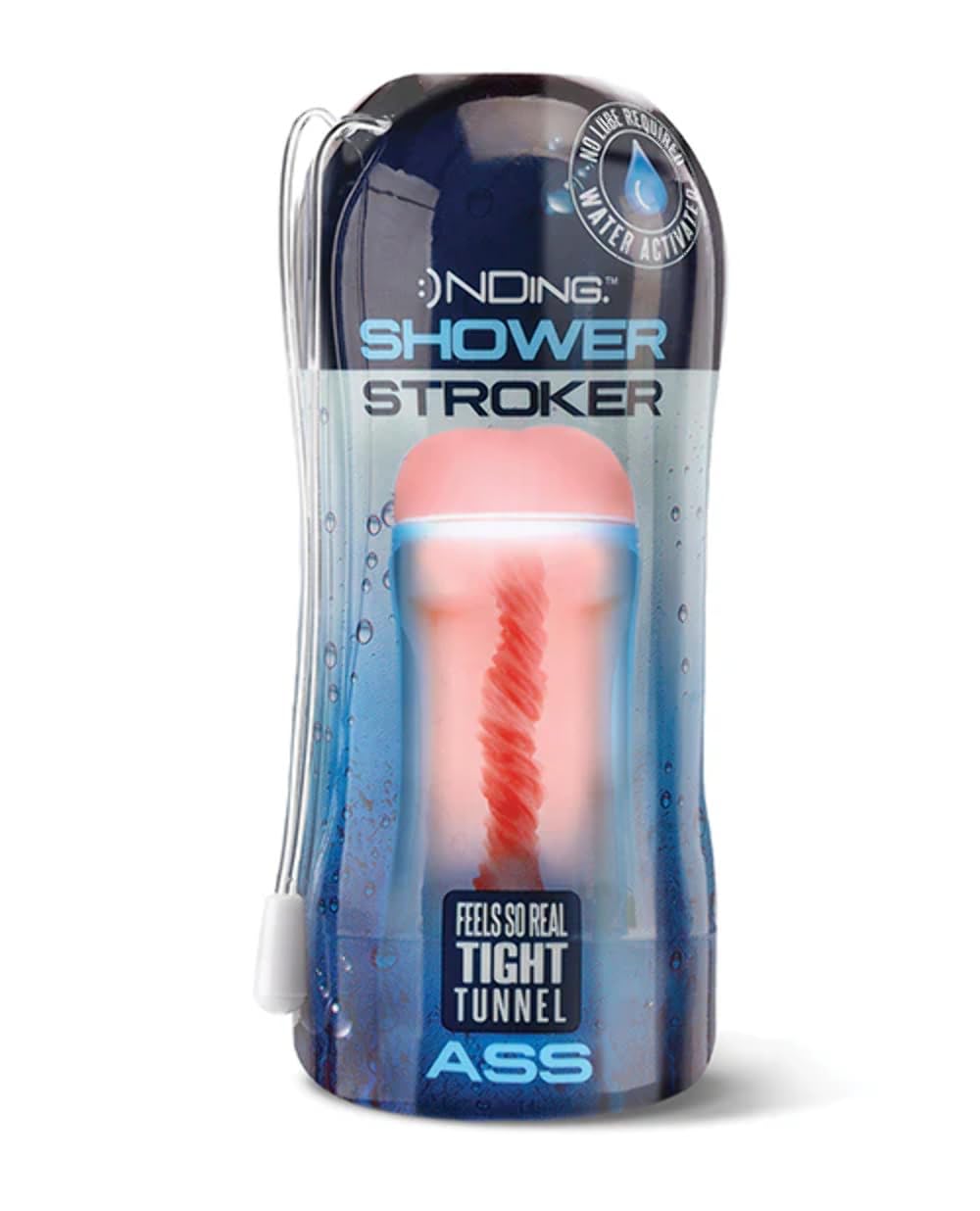 Amazon.com: Global Novelties LLC 77000: Happy Ending Shower Stroker Self  Lubricating Ass : Health & Household