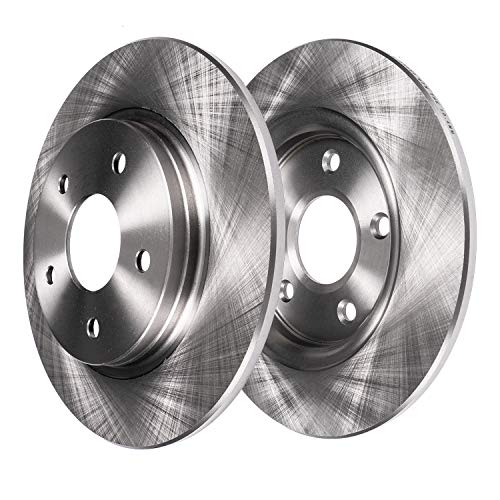 Image of Detroit Axle - REAR Brake Kit for 2006-2013 Lexus IS250 Disc Brake Rotors Ceramic Brakes Pads 2007 2008 2009 2010 2011 2012 Replacement