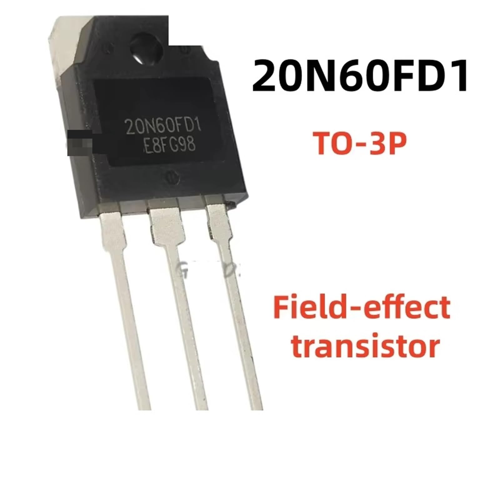Transistor À Effet De Champ TO-3P 20N60FD1, 5 À 20 Pièces/lot(20PCS)