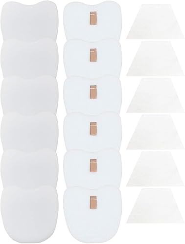 Dttery Paquete de 6 filtros para aspiradora Shark Rocket DeluxePro Zero-M HV343AMZ, HV345, HV320, HV321, HV322, ZS350, ZS351, ZS352, pieza de