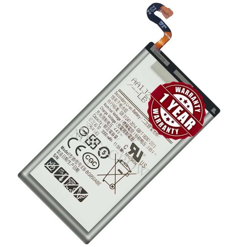 Image of Original EB-BG950ABE Battery Compatible with Samsung Galaxy S8 - (3000mAh) - 1 Year Warranty BC46