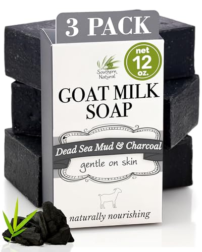 Southern Natural Activated Charcoal Soap Bar (3 Pack)