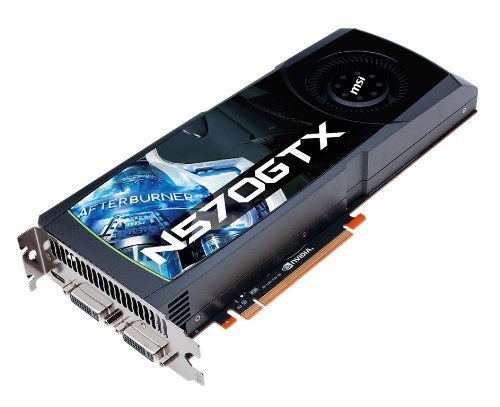 MSI GeForce GTX 570 Fermi 1280 MB 320-bit GDDR5 PCI Express 2.0 x16 HDCP Ready SLI Scheda video supporto M2D12D5 - Scheda video - Immagine 2