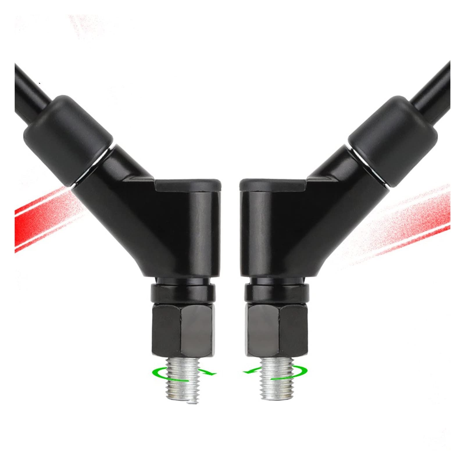 Espejos Retrovisores Para Moto Yamaha Fz 07 Y 09 8/10mm | Meses Sin Interés