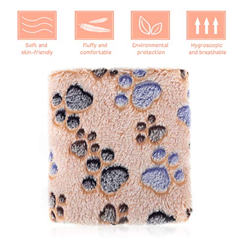 Balacoo Cão Cobertor de Lã Inverno Quente Pet Bed Lance Cobertor Tampa de Cama Da Cópia Da Pata para