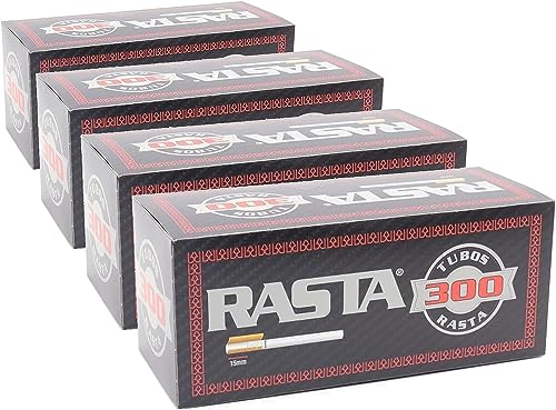 RASTA - 4 x caja 300 Tubos Vacíos con Filtro 1200 tubos - Crea Ci...