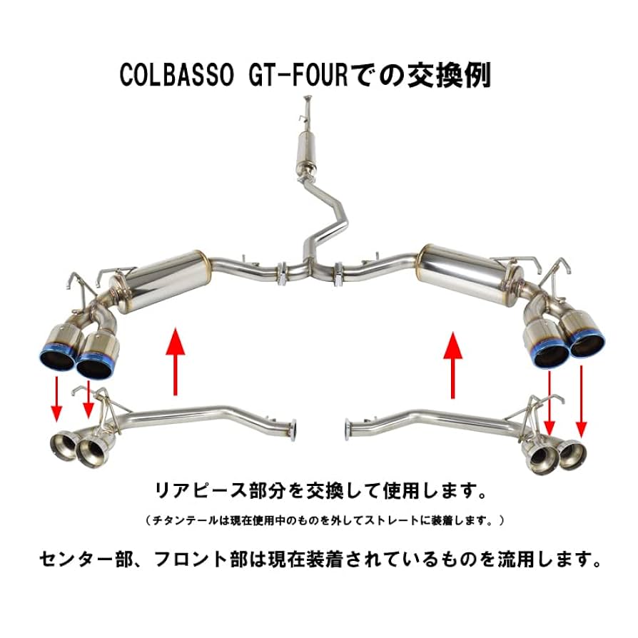 Amazon | ロッソモデロ ARMS GT 4本出し テールレス リア