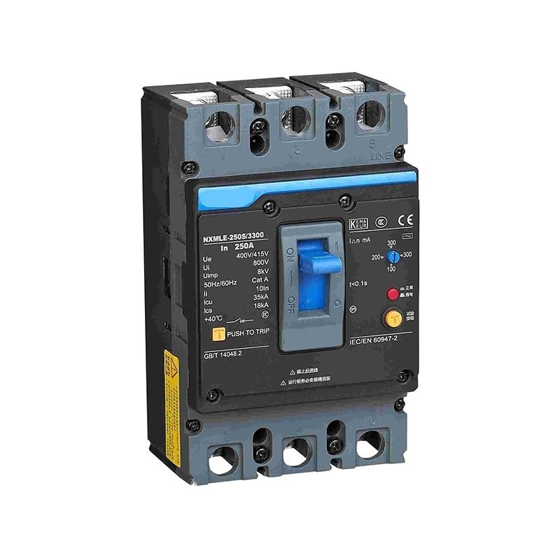 NXMLE Molded Case Leakage Protection Circuit Breaker NXMLE-250S/3300 225A C Panel Rear Wiring丨710304000001853