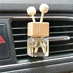 4 Packs Vide Huile Essentielle Diffuseur Bouteille Car Air Refroidisseur Vent Clip Auto Parfum Diffuseur Bouteille Aromathérapie Fragrance Ornement Décor