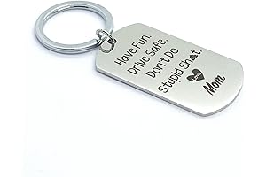 Funny Keychain for Son from Mom